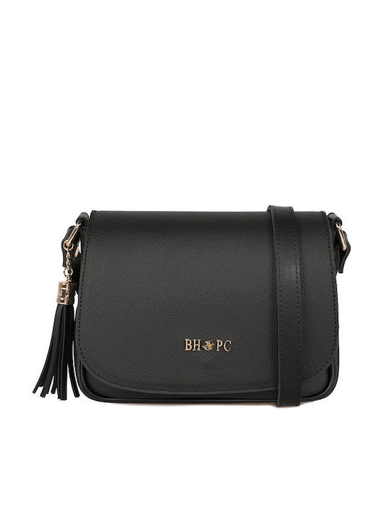 Beverly Hills Polo Club 1107 Women's Shoulder Bag Black