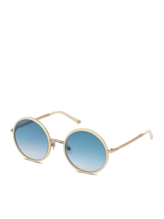 Web Sonnenbrillen mit Weiß Rahmen WE0200 21F