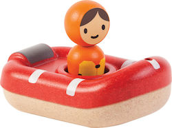 Plan Toys Βαρκούλα Μπάνιου Ακτοφυλακής για 12+ Μηνών