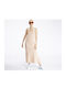 Nike Sportswear Summer Midi Slip Dress Dress Beige