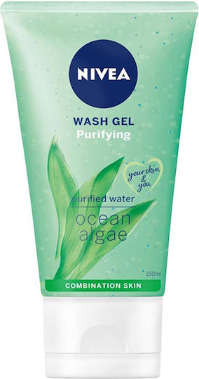 Nivea Purifying Ocean Algae Гел Почистване Лице 150мл