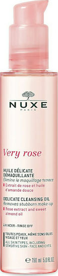 Nuxe Very Rose Λάδι Καθαρισμού Προσώπου & Ματιών 150ml