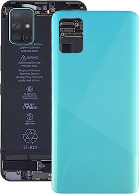 Batterieabdeckung Blau für Galaxy A51