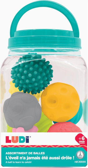 Ludi Sensory Awakening Balls For 6+ Months