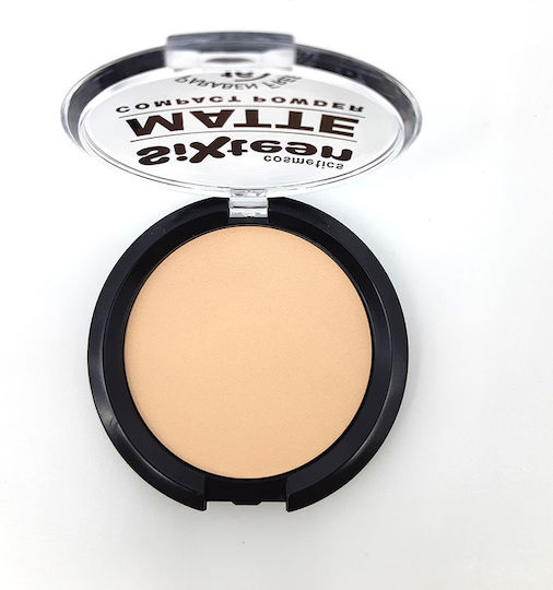 Sixteen Cosmetics Matte Compact Powder Powder 607 Champagne 12gr