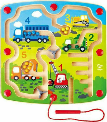 Hape Labyrinth Construction & Number Maze aus Holz für 24++ Monate