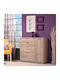 Ξύλινη Παπουτσοθήκη Arco 2 με 4 Ράφια Grey Oak Μ102xΠ33xΥ94.5cm
