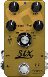 Tsakalis AudioWorks Six Boost/Overdrive/Distortion Πετάλι Effect Booster / Distortion / Over­drive
