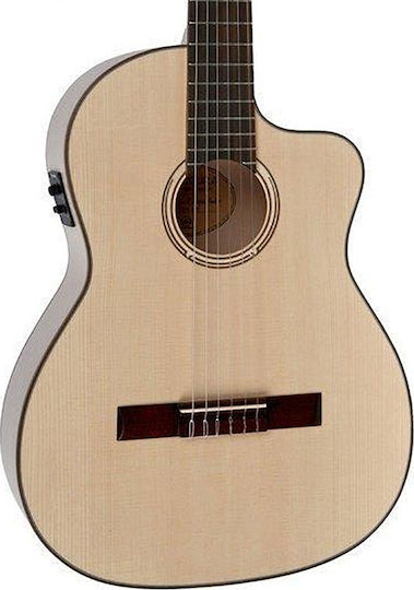 Gewa Clasic Chitară 4/4 Pro Natura Silver Samba Cutaway Natural