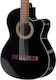 Gewa Student Cutaway Electro-Classical Guitar 4/4 Black