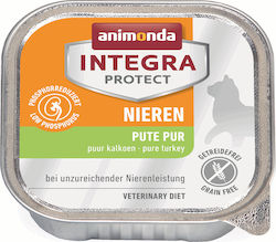 Animonda Integra Protect Renal Wet Food for Adult Cats for Kidney Diseases In Tray with Turkey 1pc 100gr