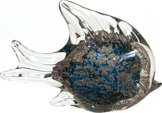 Zaros Decorative Fish made of Glass 14x5.5x10.5cm 1pcs