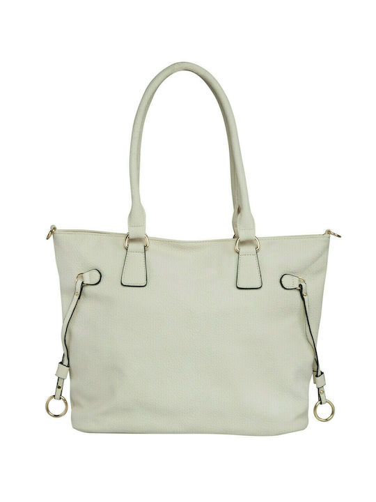 SHOULDER BAG V-STORE 15583_BEIGE