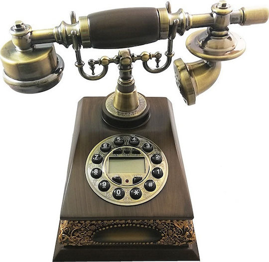 PRT930 Retro Corded Phone Brown SG-930