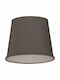 Home Lighting Conical Lamp Shade Gray with Diameter 13cm
