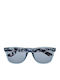 Zippo Men's Sunglasses with Black Plastic Frame and Gray Polarized Lens