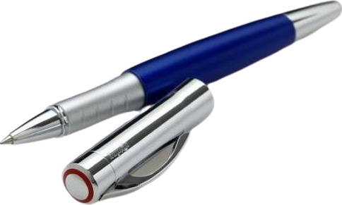 Rotring Στυλό Rollerball με Μπλε Mελάνι Initial Metal Blue S0211190