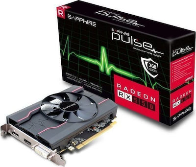 Sapphire Radeon RX 550 2GB GDDR5 Pulse Κάρτα Γραφικών