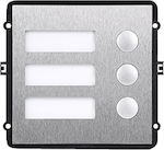 Dahua Home Intercom Push Button Panel for 3 Apartments