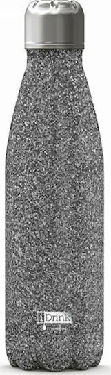 I-Total i Drink Glitter Μπουκάλι Θερμός Ανοξείδωτο BPA Free 500ml Πολύχρωμο