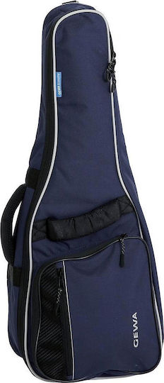 Gewa Economy 12 Wasserdicht Hülle Klassische Gitarre Gepolstert 1/4 Blau