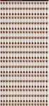 Sidirela Plastic Door Curtain Cognac-Salmon 120x220cm ΚΟ105