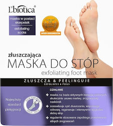 L'biotica Exfoliating Foot Mask 2τμχ