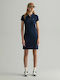 Gant Summer Mini Dress Navy Blue