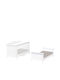 Casababy Κούνια Oxford Λευκή με Στρώμα