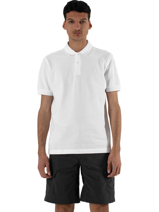 Fred Perry Men's Short Sleeve Blouse Polo White