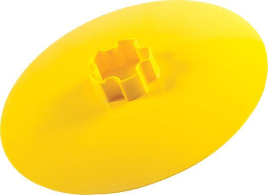 Svim Omelette Pan Plate for Turning Omelette Plastic Ø27cm Yellow