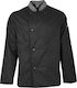 Axon Mantel Koch Unisex Schwarz mit Langärmelig Julienne