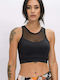 Women's Sports Bra with Light Padding Black
