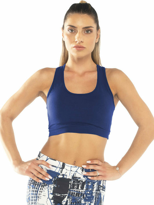 Bodymove Women's Sports Bra without Padding Blue
