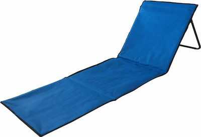 Unigreen Strandliegen Blau Faltbar 165x54x38cm. 1Stück