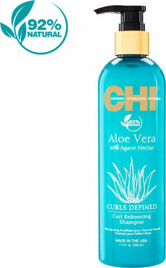 CHI Aloe Vera Shampoos Reconstruction/Nourishment & Hydration for Curly Hair 340ml