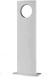 Atman Outdoor Floor Lamp Small Post LED for Exterior Space 7W with Warm White Light IP65 White