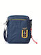 Herrentasche Schulter / Crossbody Blau