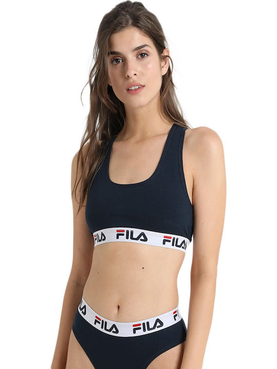 Women's Sports Bra without Padding Navy Blue