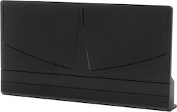 Jager DA900M LTE Εσωτερική Κεραία Τηλεόρασης (απαιτεί τροφοδοσία) σε Μαύρο Χρώμα Σύνδεση με Ομοαξονικό (Coaxial) Καλώδιο