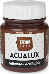 Titan Acualux Satin Vopsea acrilică Maro pentru...