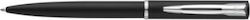 Waterman Graduate Allure Pen Ballpoint Black with Blue Ink Black