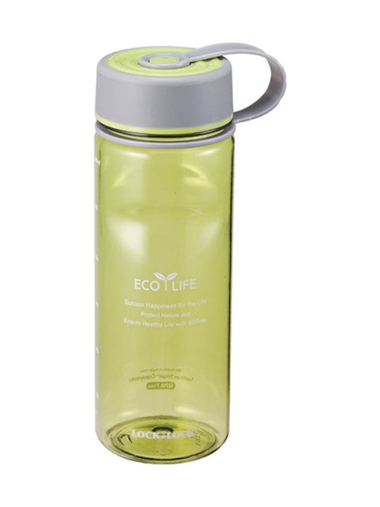 Lock&Lock ABF603LG Sport Plastic Water Bottle 650ml Green