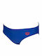 Arena Kinder Badeanzug Badeslips Blau