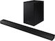 Samsung HW-T550 Soundbar 320W 2.1 με Ασύρματο Subwoofer και Τηλεχειριστήριο Μαύρο