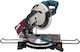 Makita Miter Saw Electric with Power 1500W, Cutting Disc Diameter 255mm & Cutting Speed 4200rpm