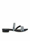 Marco Tozzi Women's Flat Sandals Anatomic in Navy Blue Color