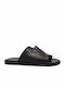 Inuovo Leather Women's Flat Sandals in Black Color