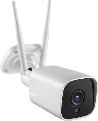 Anga AQ-8103ISW IP Surveillance Camera Wi-Fi 1080p Full HD Waterproof with Two-Way Communication and Flash 3.6mm