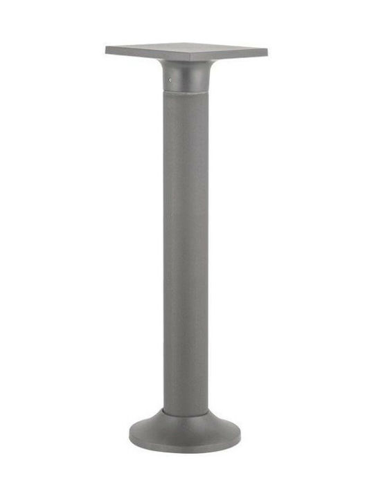 Adeleq Outdoor Small Post Lamp Built-In Led Gray